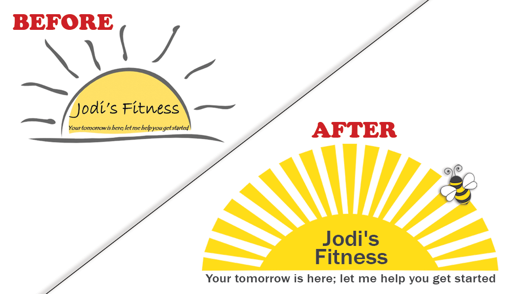 Jodi's Fitness updated logo
